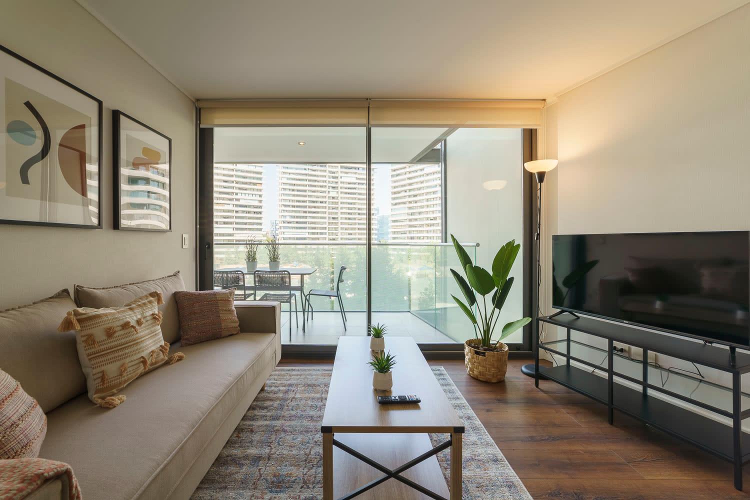 Apartamento Comfort And Luxury Combined In Condes *